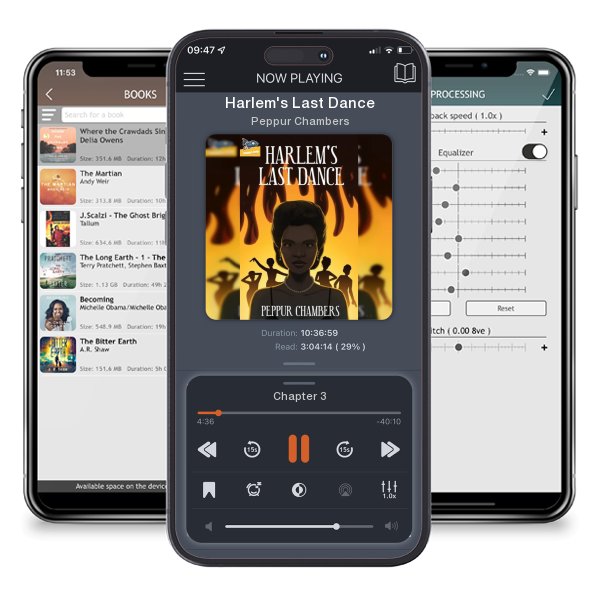 Download fo free audiobook Harlem's Last Dance by Peppur Chambers and listen anywhere on your iOS devices in the ListenBook app.