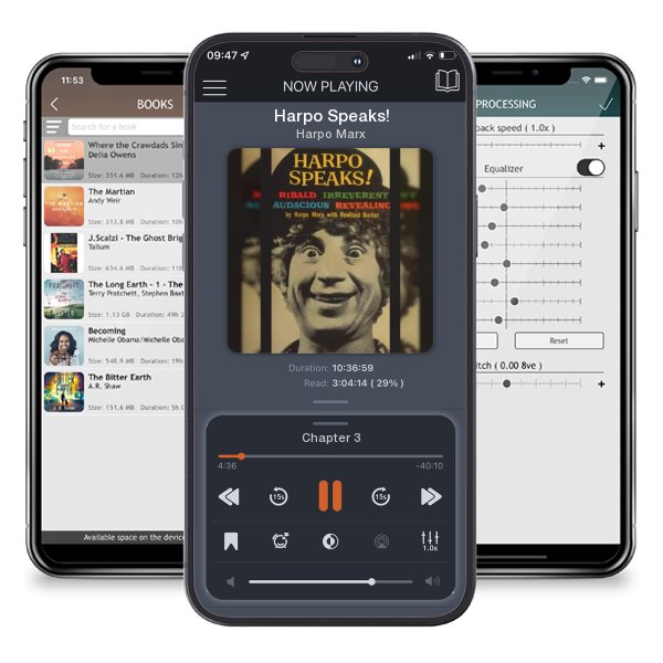 Download fo free audiobook Harpo Speaks! by Harpo Marx and listen anywhere on your iOS devices in the ListenBook app.