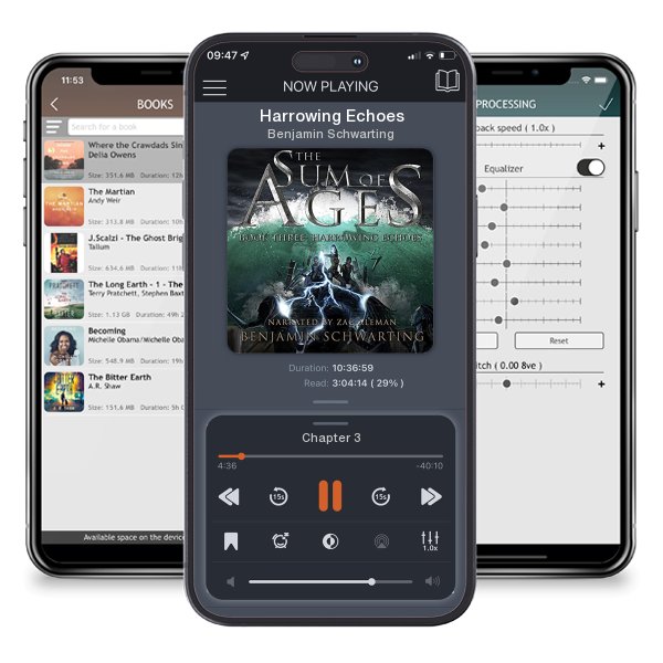 Download fo free audiobook Harrowing Echoes by Benjamin Schwarting and listen anywhere on your iOS devices in the ListenBook app.
