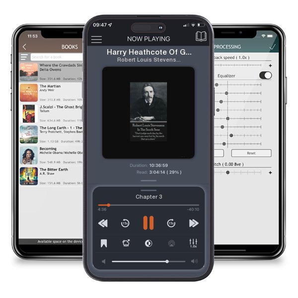 Download fo free audiobook Harry Heathcote Of Gangoil by Robert Louis Stevenson and listen anywhere on your iOS devices in the ListenBook app.