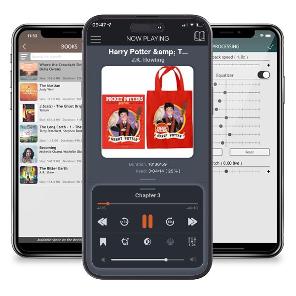 Download fo free audiobook Harry Potter & Tote Bag by J.K. Rowling and listen anywhere on your iOS devices in the ListenBook app.