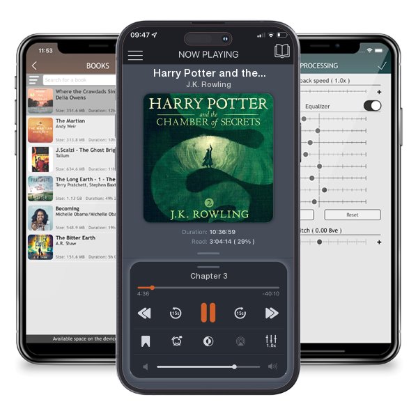 Download fo free audiobook Harry Potter and the Chamber of Secrets, Book 2 by J.K. Rowling and listen anywhere on your iOS devices in the ListenBook app.