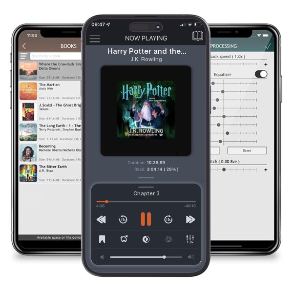 Download fo free audiobook Harry Potter and the Chamber of Secrets by J.K. Rowling and listen anywhere on your iOS devices in the ListenBook app.