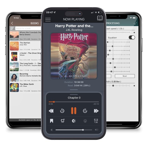 Download fo free audiobook Harry Potter and the Chamber of Secrets (Harry Potter, #2) by J.K. Rowling and listen anywhere on your iOS devices in the ListenBook app.