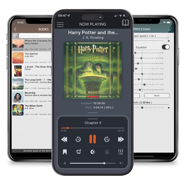 Download fo free audiobook Harry Potter and the Half-Blood Prince (Harry Potter, Book 6) by J. K. Rowling and listen anywhere on your iOS devices in the ListenBook app.