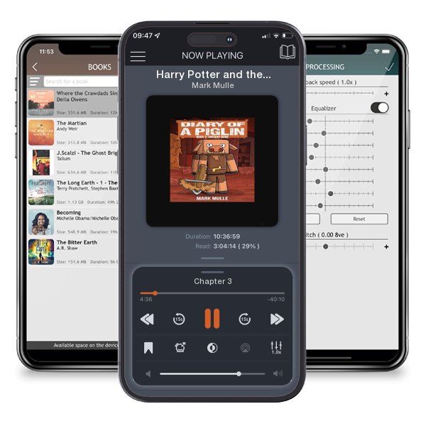 Download fo free audiobook Harry Potter and the Order of the Phoenix by Mark Mulle and listen anywhere on your iOS devices in the ListenBook app.