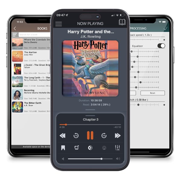 Download fo free audiobook Harry Potter and the Prisoner of Azkaban (Harry Potter, #3) by J.K. Rowling and listen anywhere on your iOS devices in the ListenBook app.
