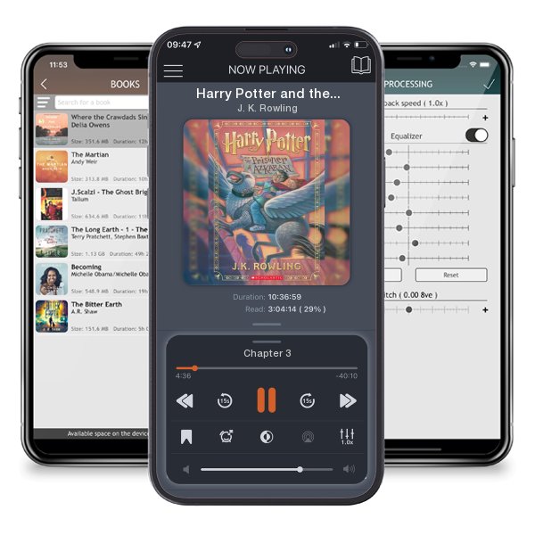 Download fo free audiobook Harry Potter and the Prisoner of Azkaban (Harry Potter, Book 3) by J. K. Rowling and listen anywhere on your iOS devices in the ListenBook app.