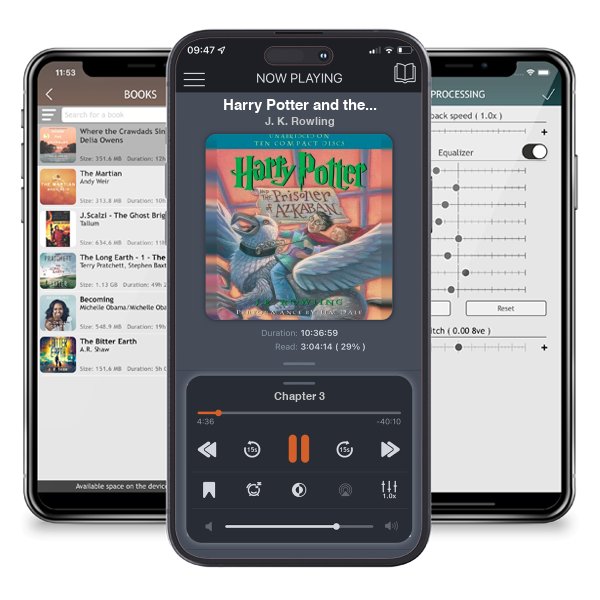 Download fo free audiobook Harry Potter and the Prisoner of Azkaban (Harry Potter Series #3) by J. K. Rowling and listen anywhere on your iOS devices in the ListenBook app.
