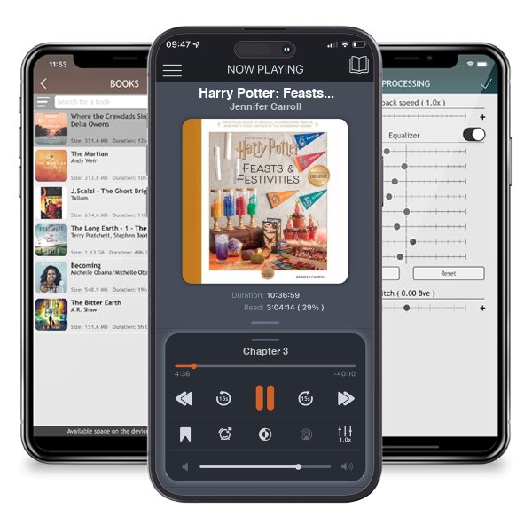 Download fo free audiobook Harry Potter: Feasts & Festivities: An Official Book of Magical Celebrations, Crafts, and Party Food Inspired by the Wizarding World by Jennifer Carroll and listen anywhere on your iOS devices in the ListenBook app.