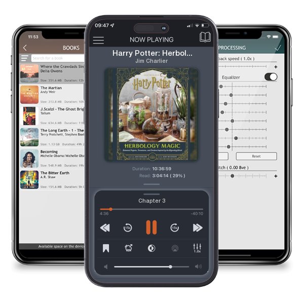 Download fo free audiobook Harry Potter: Herbology Magic: Botanical Projects, Terrariums, and Gardens Inspired by the Wizarding World by Jim Charlier and listen anywhere on your iOS devices in the ListenBook app.