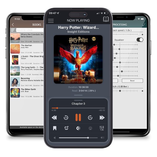 Download fo free audiobook Harry Potter: Wizards of Baking: The Official Companion Guide: Includes Delicious, Harry Potter–Inspired Recipes to Make at Home by Insight Editions and listen anywhere on your iOS devices in the ListenBook app.