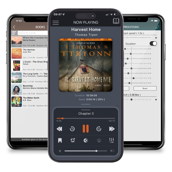 Download fo free audiobook Harvest Home by Thomas Tryon and listen anywhere on your iOS devices in the ListenBook app.