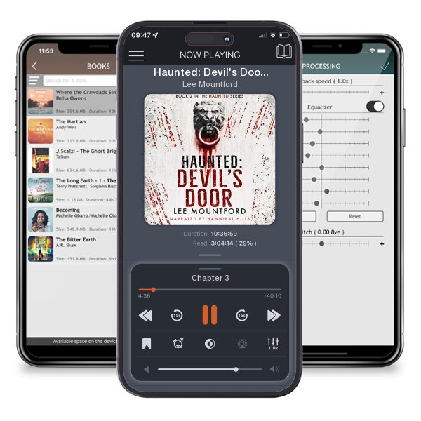 Download fo free audiobook Haunted: Devil's Door by Lee Mountford and listen anywhere on your iOS devices in the ListenBook app.