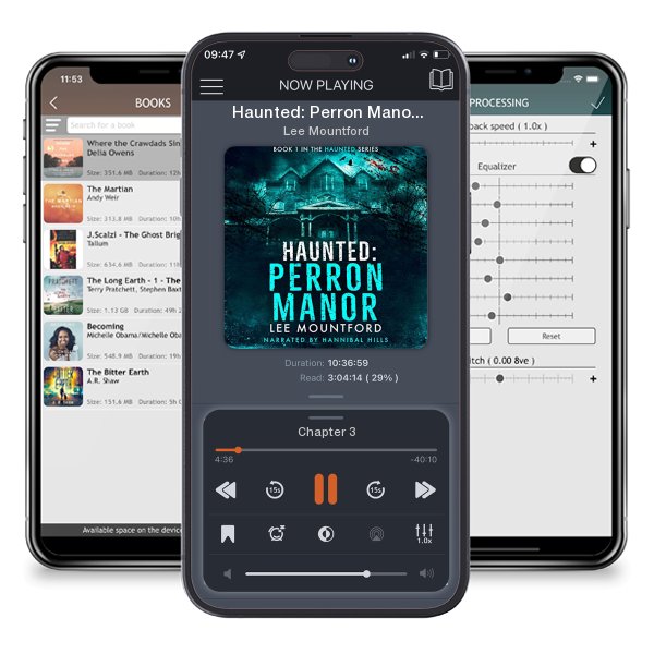 Download fo free audiobook Haunted: Perron Manor by Lee Mountford and listen anywhere on your iOS devices in the ListenBook app.