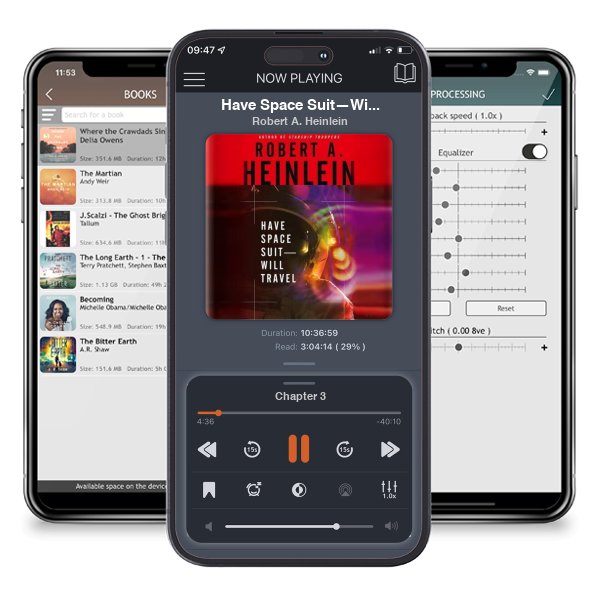 Download fo free audiobook Have Space Suit—Will Travel by Robert A. Heinlein and listen anywhere on your iOS devices in the ListenBook app.