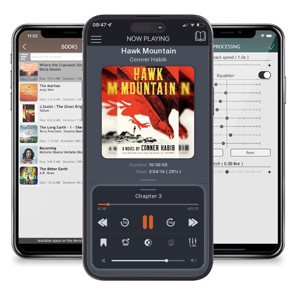 Download fo free audiobook Hawk Mountain by Conner Habib and listen anywhere on your iOS devices in the ListenBook app.