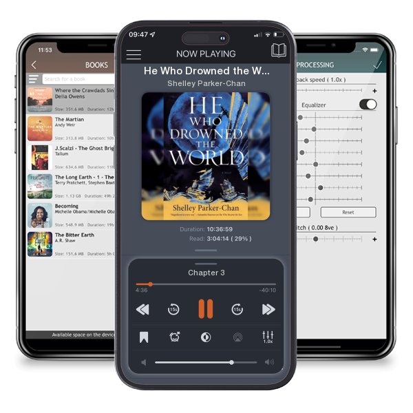Download fo free audiobook He Who Drowned the World by Shelley Parker-Chan and listen anywhere on your iOS devices in the ListenBook app.