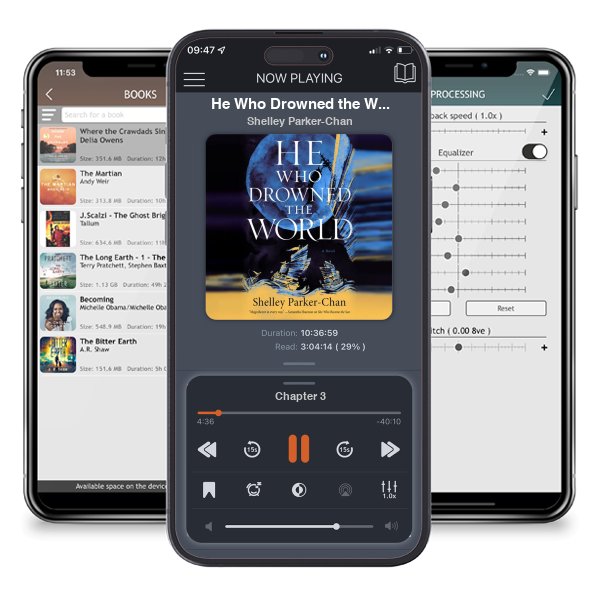 Download fo free audiobook He Who Drowned the World (The Radiant Emperor, #2) by Shelley Parker-Chan and listen anywhere on your iOS devices in the ListenBook app.