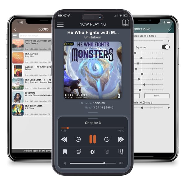 Download fo free audiobook He Who Fights with Monsters 3: A LitRPG Adventure (He Who Fights with Monsters, Book 3) by Shirtaloon and listen anywhere on your iOS devices in the ListenBook app.
