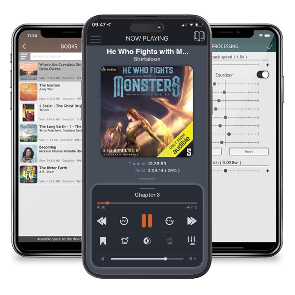 Download fo free audiobook He Who Fights with Monsters 5: A LitRPG Adventure (He Who Fights with Monsters, Book 5) by Shirtaloon and listen anywhere on your iOS devices in the ListenBook app.
