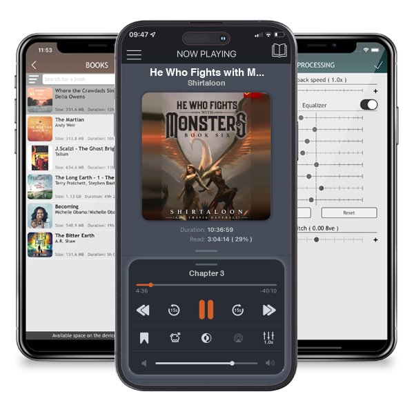 Download fo free audiobook He Who Fights with Monsters 6: A LitRPG Adventure by Shirtaloon and listen anywhere on your iOS devices in the ListenBook app.