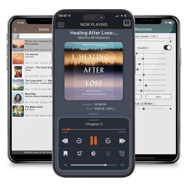 Download fo free audiobook Healing After Loss:: Daily Meditations for Working Through Grief by Martha W Hickman and listen anywhere on your iOS devices in the ListenBook app.