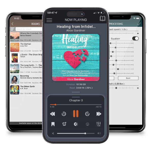 Download fo free audiobook Healing from Infidelity by Alice Gardner and listen anywhere on your iOS devices in the ListenBook app.