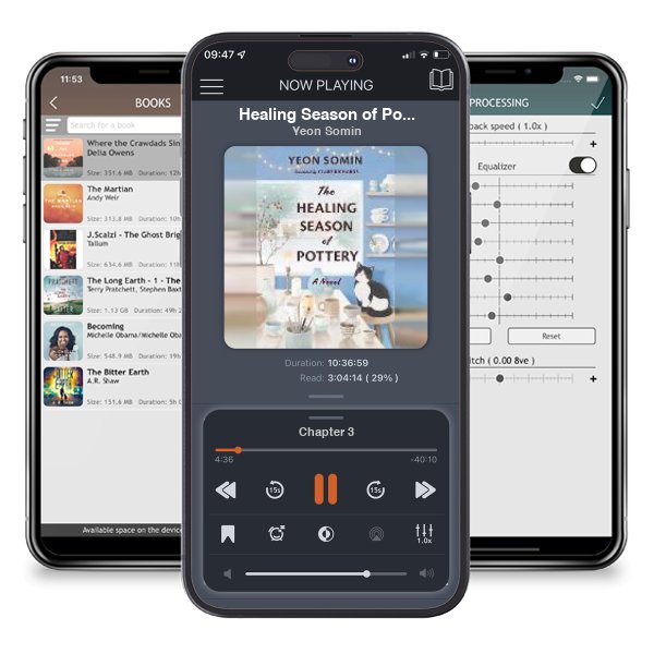 Download fo free audiobook Healing Season of Pottery by Yeon Somin and listen anywhere on your iOS devices in the ListenBook app.