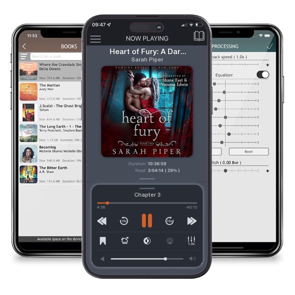 Download fo free audiobook Heart of Fury: A Dark Vampire Romance by Sarah Piper and listen anywhere on your iOS devices in the ListenBook app.