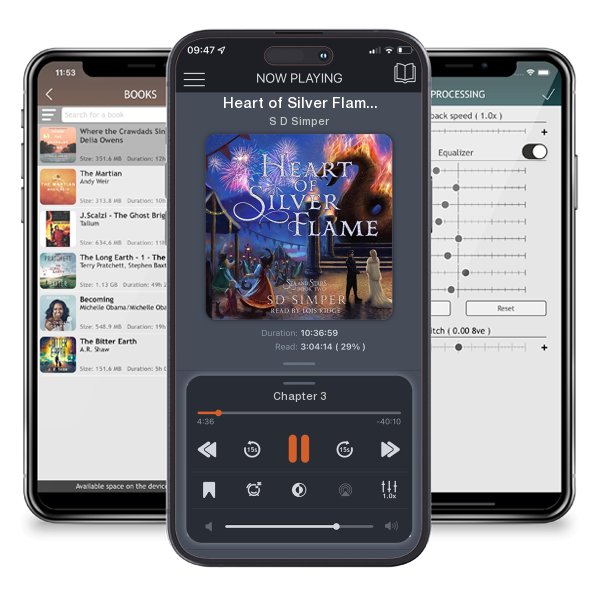 Download fo free audiobook Heart of Silver Flame by S D Simper and listen anywhere on your iOS devices in the ListenBook app.