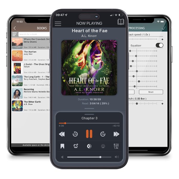 Download fo free audiobook Heart of the Fae by A.L. Knorr and listen anywhere on your iOS devices in the ListenBook app.