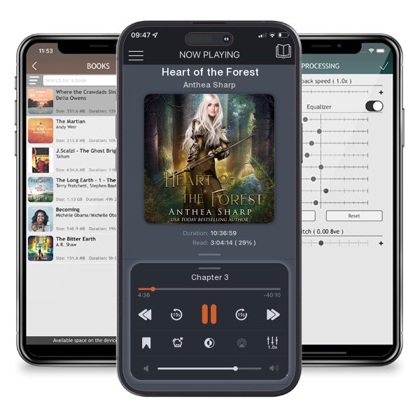Download fo free audiobook Heart of the Forest by Anthea Sharp and listen anywhere on your iOS devices in the ListenBook app.