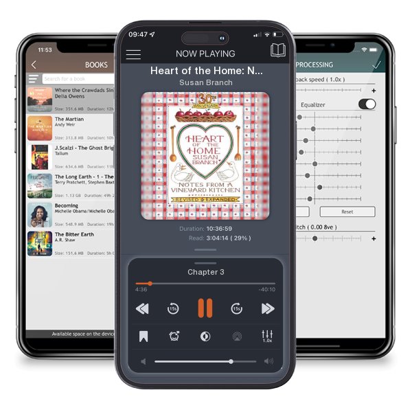 Download fo free audiobook Heart of the Home: Notes from a Vineyard Kitchen 30th... by Susan Branch and listen anywhere on your iOS devices in the ListenBook app.