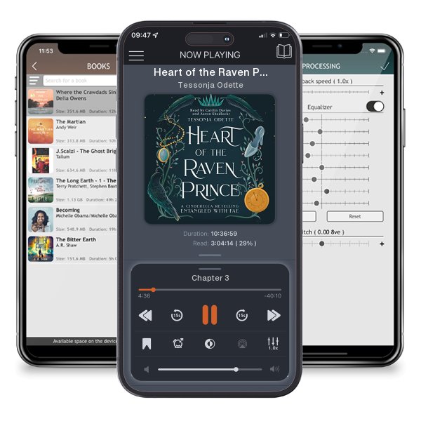 Download fo free audiobook Heart of the Raven Prince by Tessonja Odette and listen anywhere on your iOS devices in the ListenBook app.