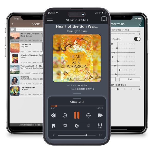 Download fo free audiobook Heart of the Sun Warrior by Sue Lynn Tan and listen anywhere on your iOS devices in the ListenBook app.