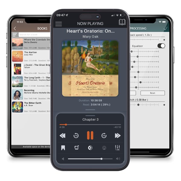 Download fo free audiobook Heart's Oratorio: One Woman's Journey Through Love, Death, and Modern Medicine by Mary Oak and listen anywhere on your iOS devices in the ListenBook app.