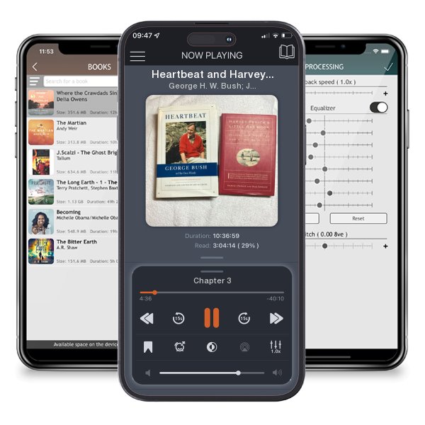 Download fo free audiobook Heartbeat and Harvey Penick’s Little Red Book by George H. W. Bush; Jim McGrath and listen anywhere on your iOS devices in the ListenBook app.