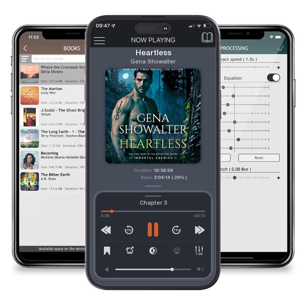 Download fo free audiobook Heartless by Gena Showalter and listen anywhere on your iOS devices in the ListenBook app.