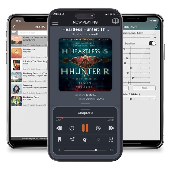 Download fo free audiobook Heartless Hunter: The Crimson Moth: Book 1 by Kristen Ciccarelli and listen anywhere on your iOS devices in the ListenBook app.