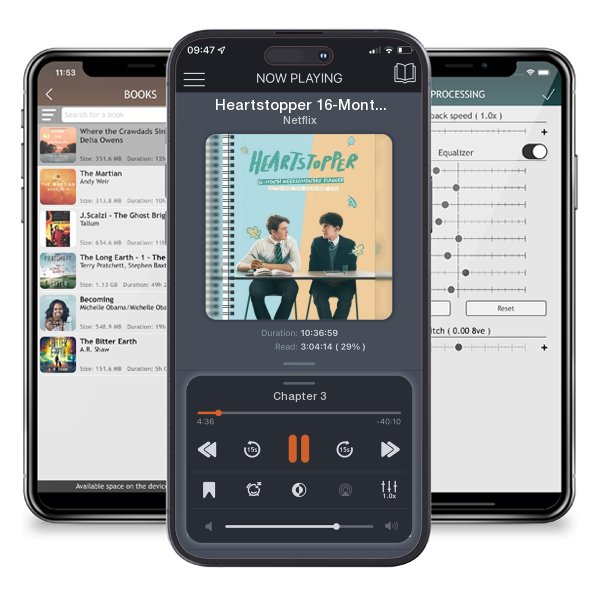 Download fo free audiobook Heartstopper 16-Month 2023-2024 Weekly/Monthly Planner... by Netflix and listen anywhere on your iOS devices in the ListenBook app.
