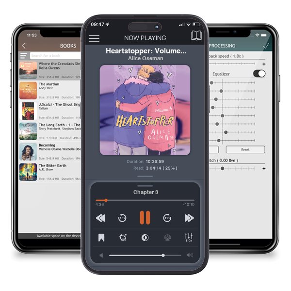 Download fo free audiobook Heartstopper: Volume Four (Heartstopper, #4) by Alice Oseman and listen anywhere on your iOS devices in the ListenBook app.