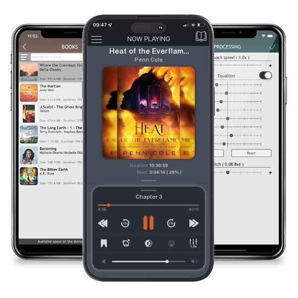 Download fo free audiobook Heat of the Everflame by Penn Cole and listen anywhere on your iOS devices in the ListenBook app.