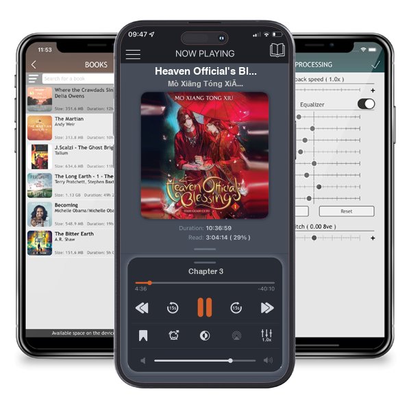 Download fo free audiobook Heaven Official\'s Blessing: Tian Guan Ci Fu (Novel), Vol. 1 by Mò Xiāng Tóng Xiù and listen anywhere on your iOS devices in the ListenBook app.
