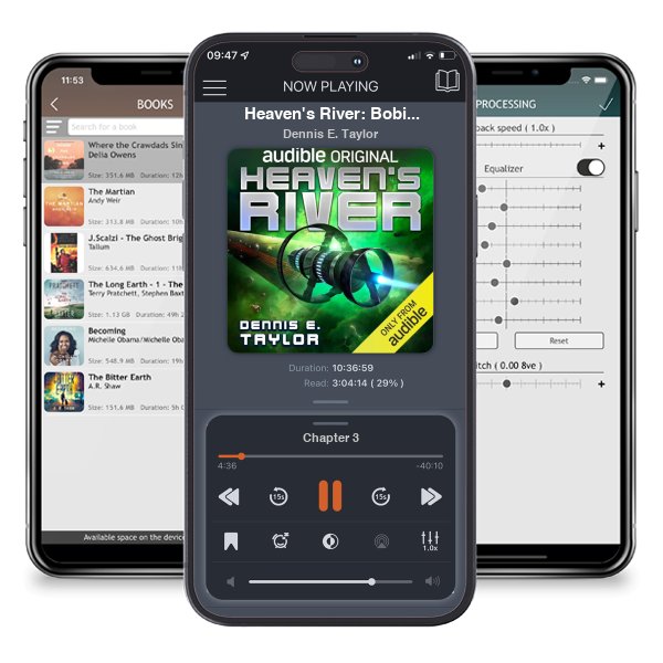 Download fo free audiobook Heaven\'s River: Bobiverse, Book 4 by Dennis E. Taylor and listen anywhere on your iOS devices in the ListenBook app.
