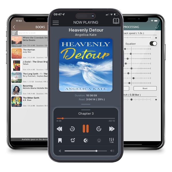 Download fo free audiobook Heavenly Detour by Angelica Kate and listen anywhere on your iOS devices in the ListenBook app.