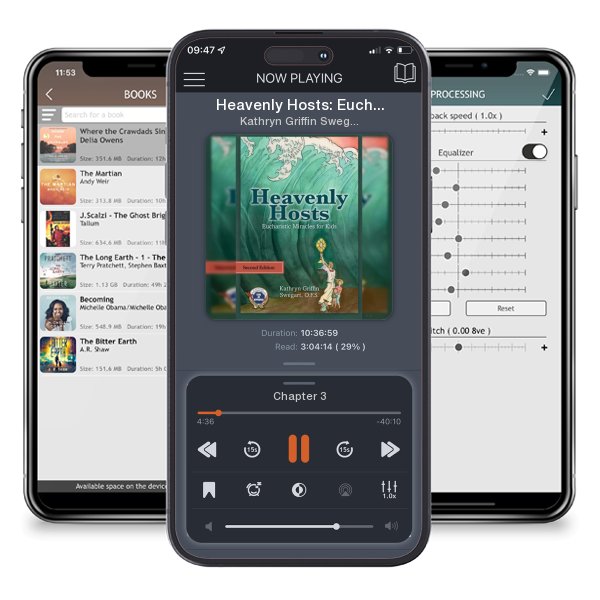 Download fo free audiobook Heavenly Hosts: Eucharistic Miracles for Kids by Kathryn Griffin Swegart and listen anywhere on your iOS devices in the ListenBook app.