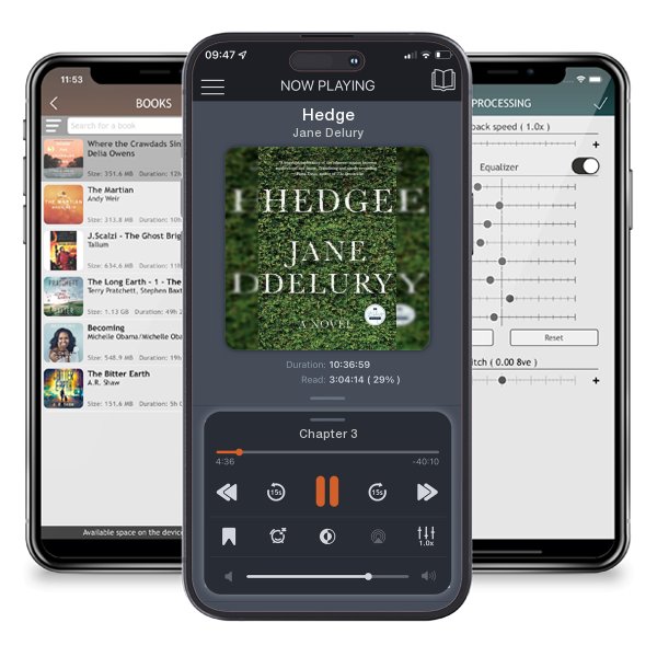Download fo free audiobook Hedge by Jane Delury and listen anywhere on your iOS devices in the ListenBook app.