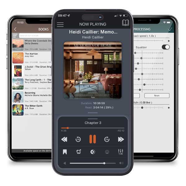 Download fo free audiobook Heidi Caillier: Memories of Home: Interiors by Heidi Caillier and listen anywhere on your iOS devices in the ListenBook app.