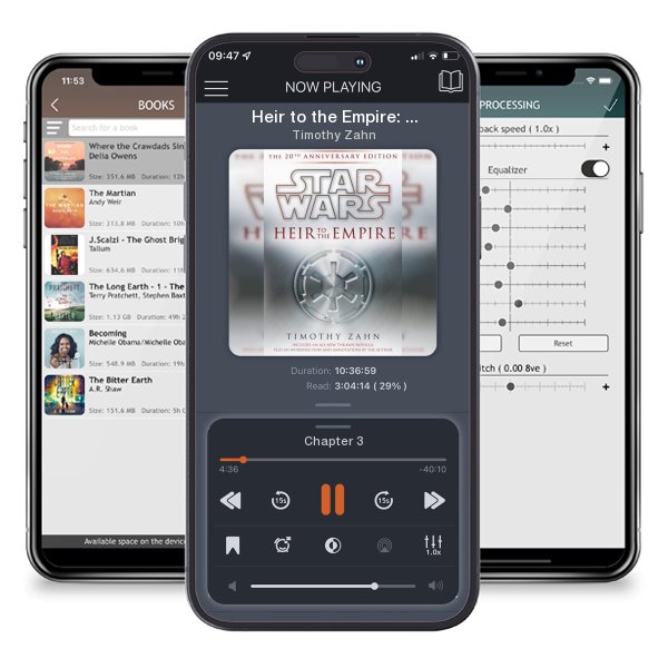 Download fo free audiobook Heir to the Empire: Star Wars Legends: The 20th Anniversary... by Timothy Zahn and listen anywhere on your iOS devices in the ListenBook app.
